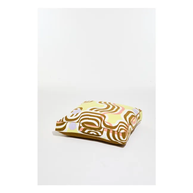 Funda de cojín de suelo Nebuleuse | Marrón