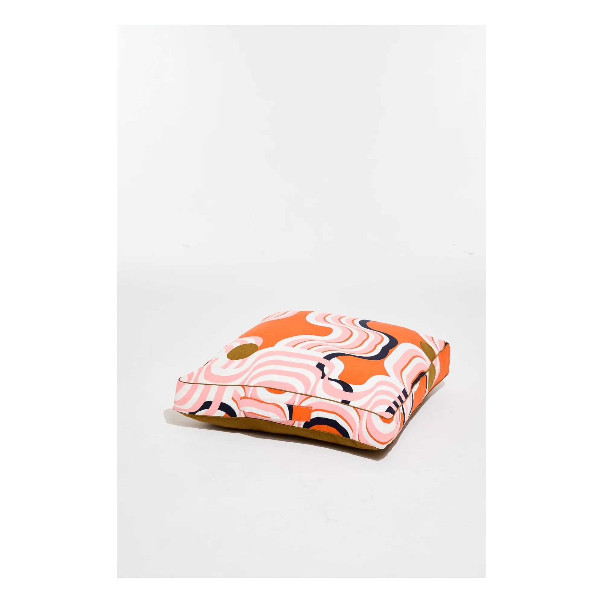 Housse de coussin de sol Nebuleuse | Terracotta- Image produit n°0