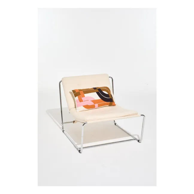 Housse de coussin Liane  | Marron