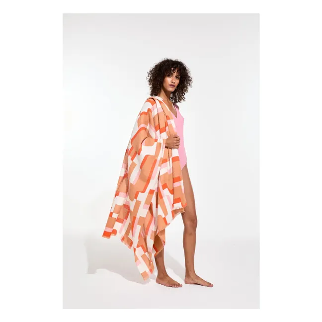 Drap de plage Arum | Blush