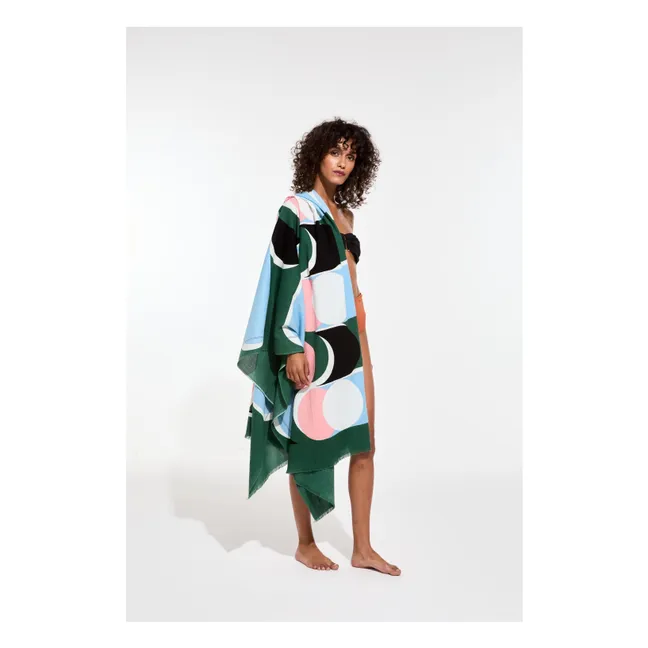 Drap de plage Corolle | Vert