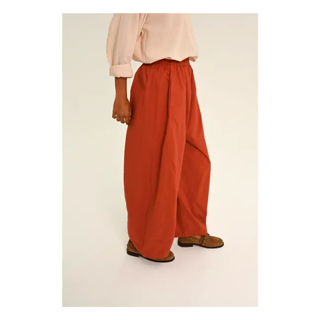 Pantalones Liam Popeline | Caramelo