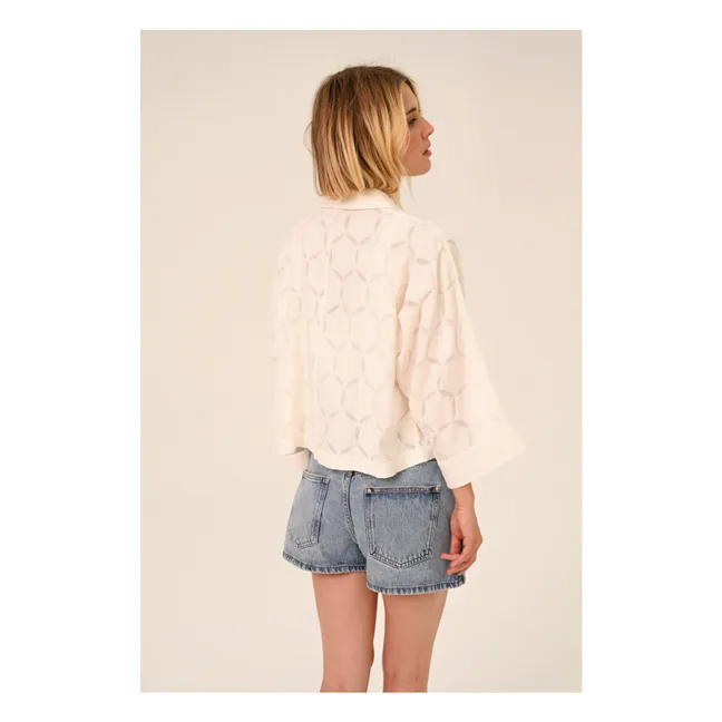 Camiseta Laelia Circle | Blanco Roto