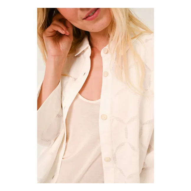 Chemise Laelia Cercle | Blanc cassé