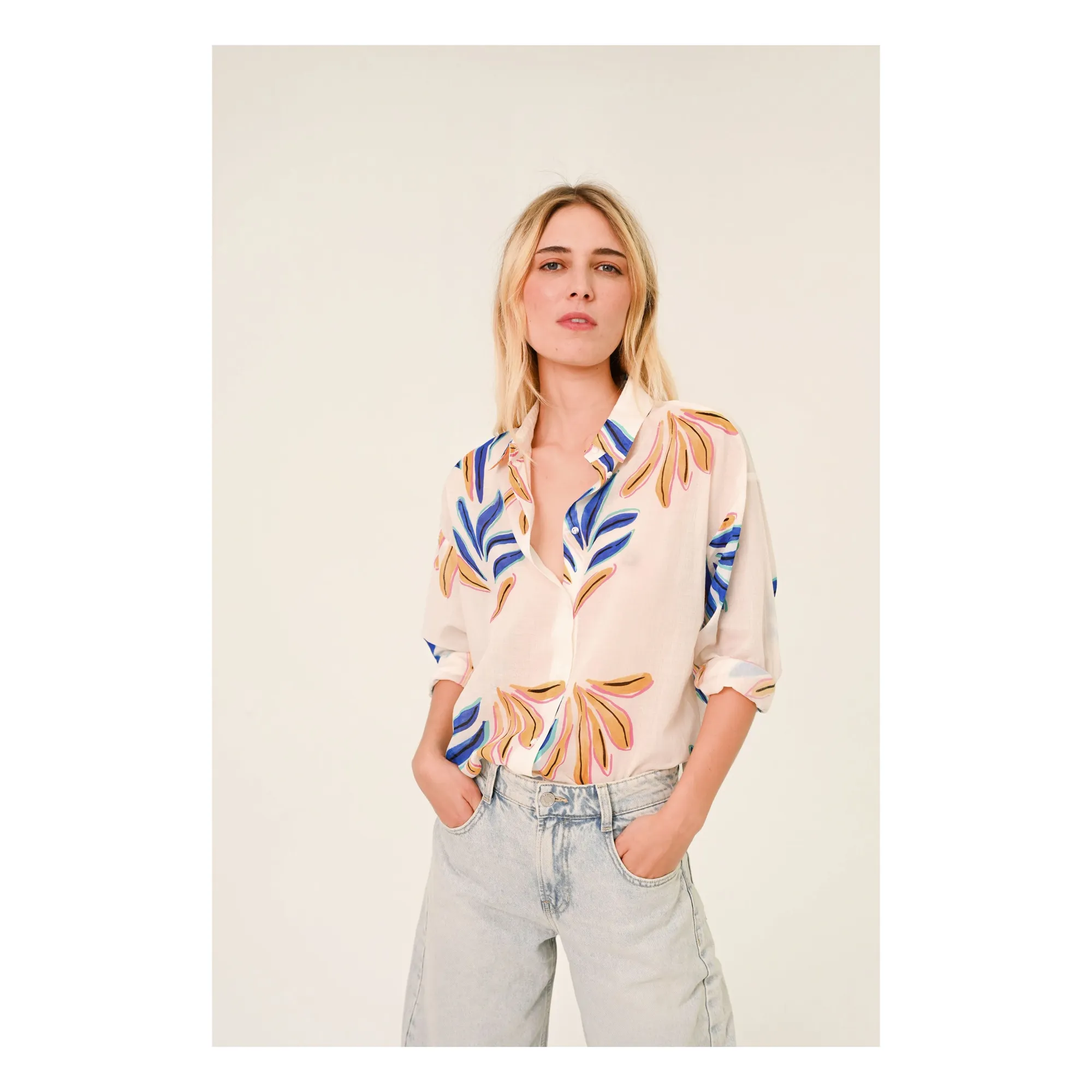 Sacrécoeur White Enora Yuzu Shirt