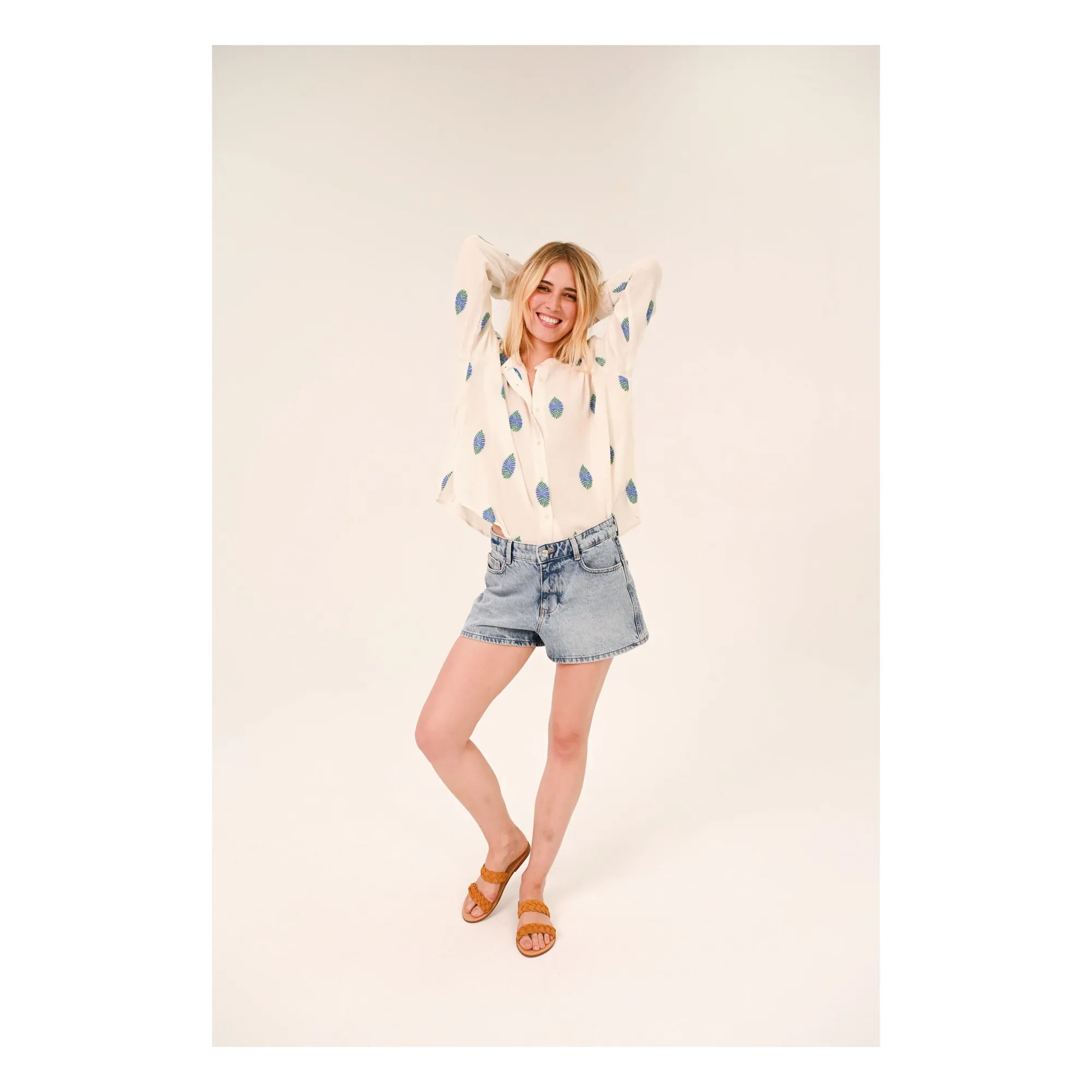 Sacrécoeur White Ella Uxua Blouse