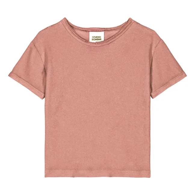 T-shirt Essential Eponge Coton Bio | Terracotta