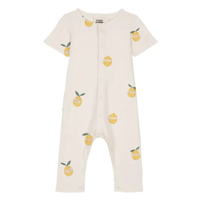 Leo Lemons Organic Cotton Jumpsuit | Ecru