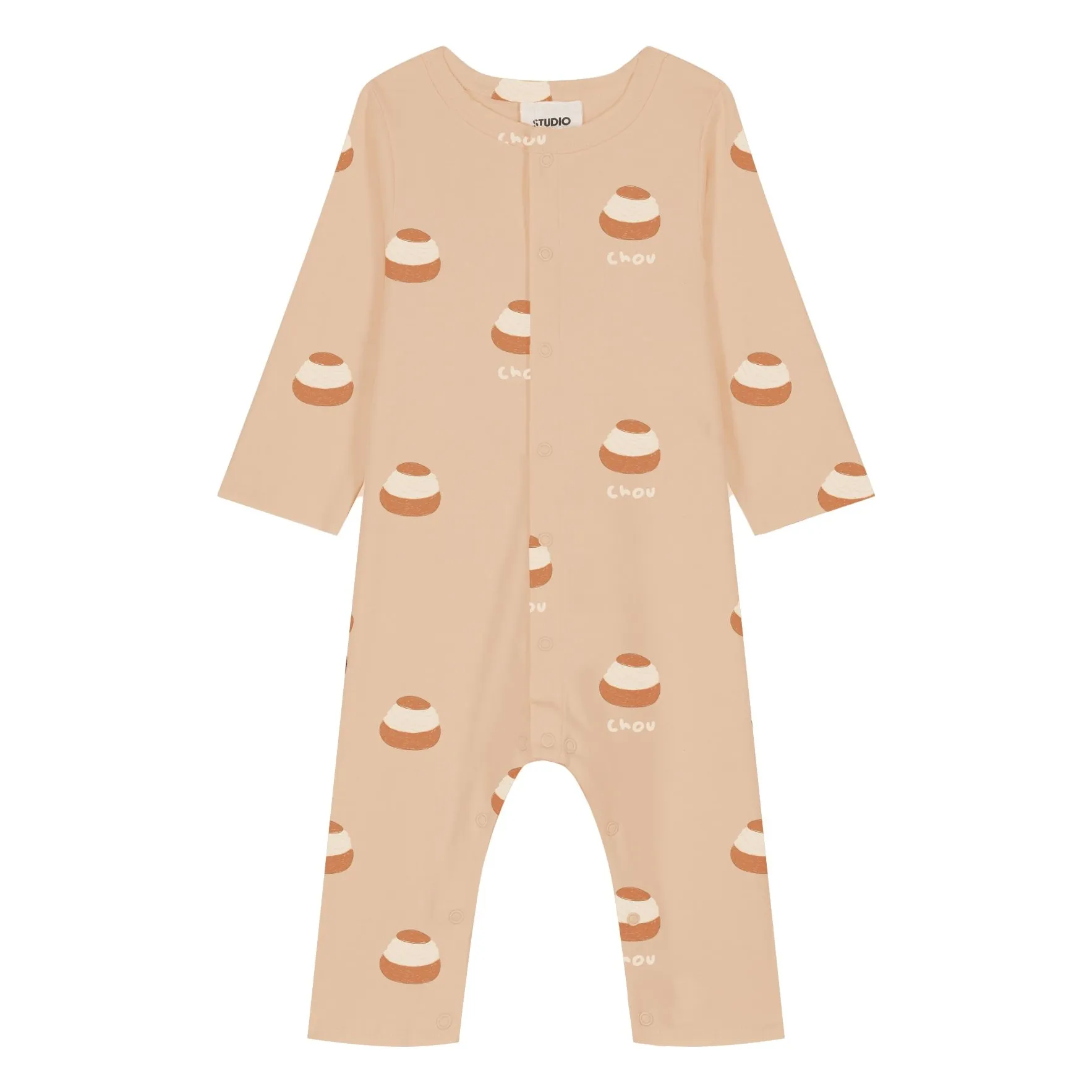 Combinaison Ben Choux Coton Bio | Beige- Image produit n°0