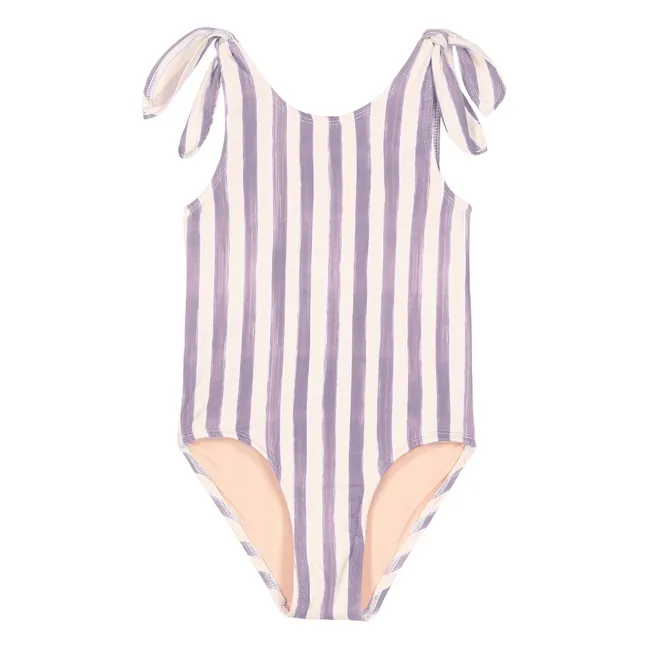Roberta Organic Cotton Swimsuit | Lilac