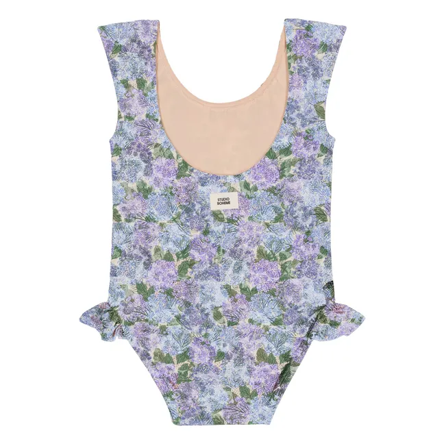 Ballerina Swimsuit Flowers Recycled Fibers | Lilac