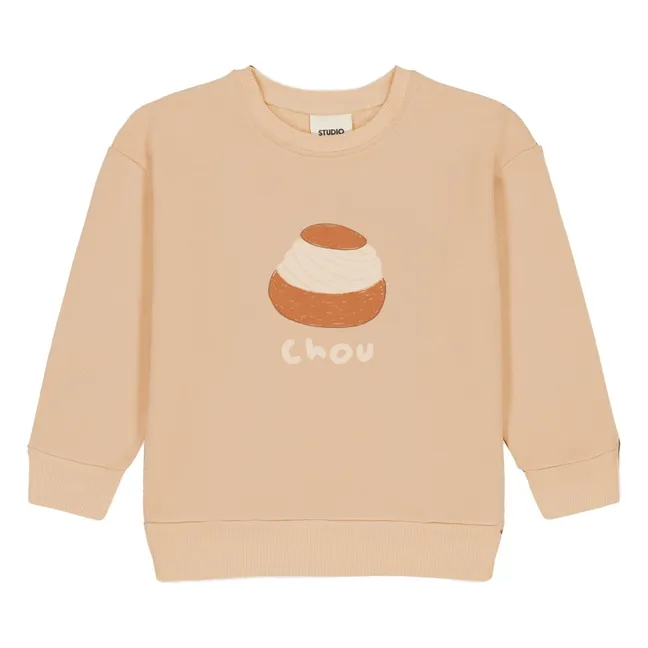 Bart Chou organic cotton sweatshirt | Beige