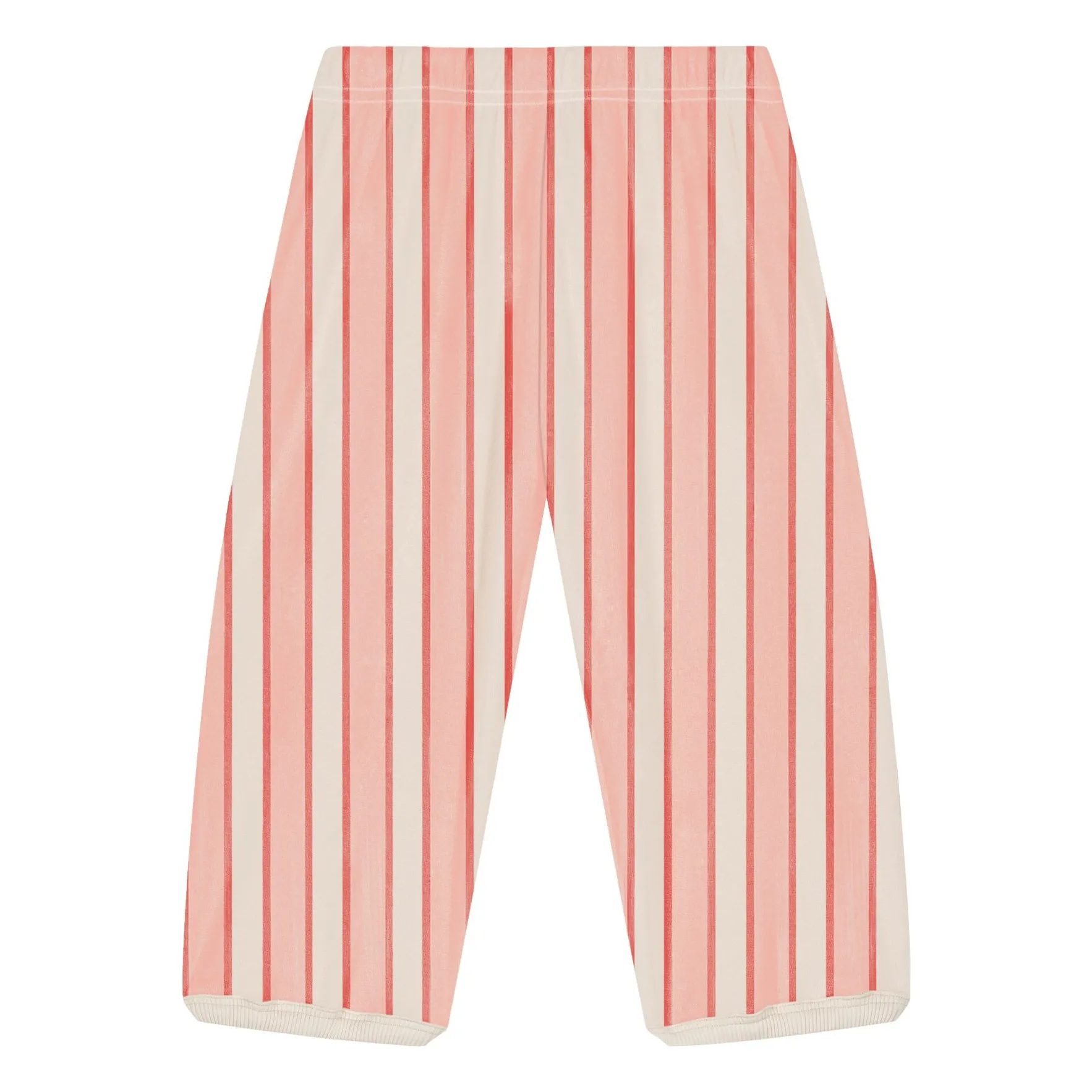 Studio Bohème Pink Porgy Striped Organic Cotton Pants