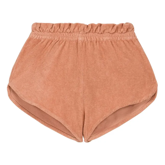 Short Georgy Eponge Coton Bio | Terracotta