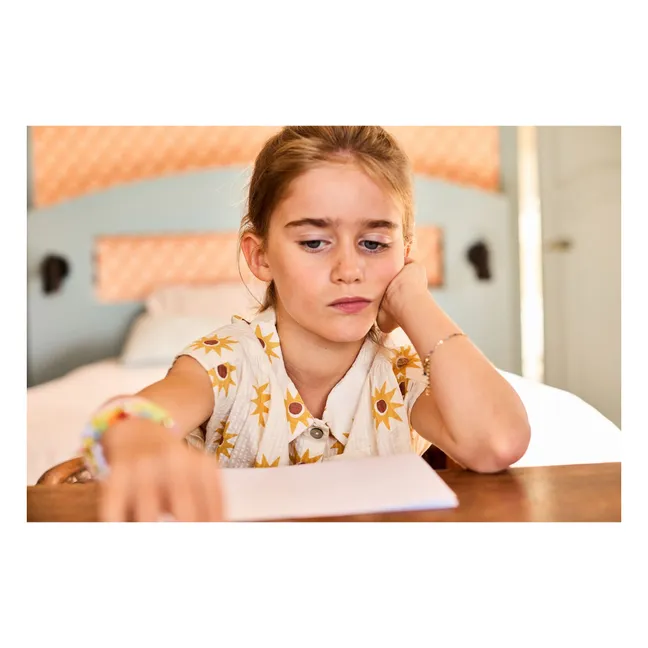 Chemise Soleils Seersucker | Ecru