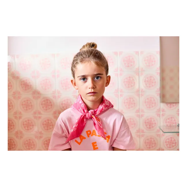 T-shirt La Pasta E Basta Coton Bio | Rose pâle