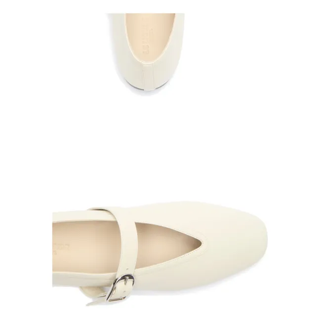 Ballerinas Stella Leather | Ecru