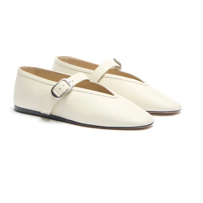 Ballerinas Stella Leather | Ecru