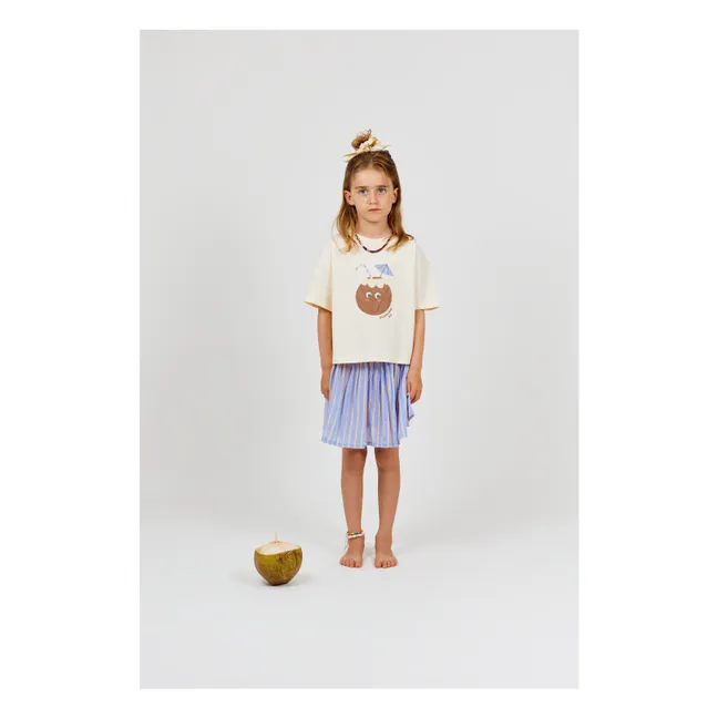 T-shirt Noix de Coco Coton Bio | Ecru