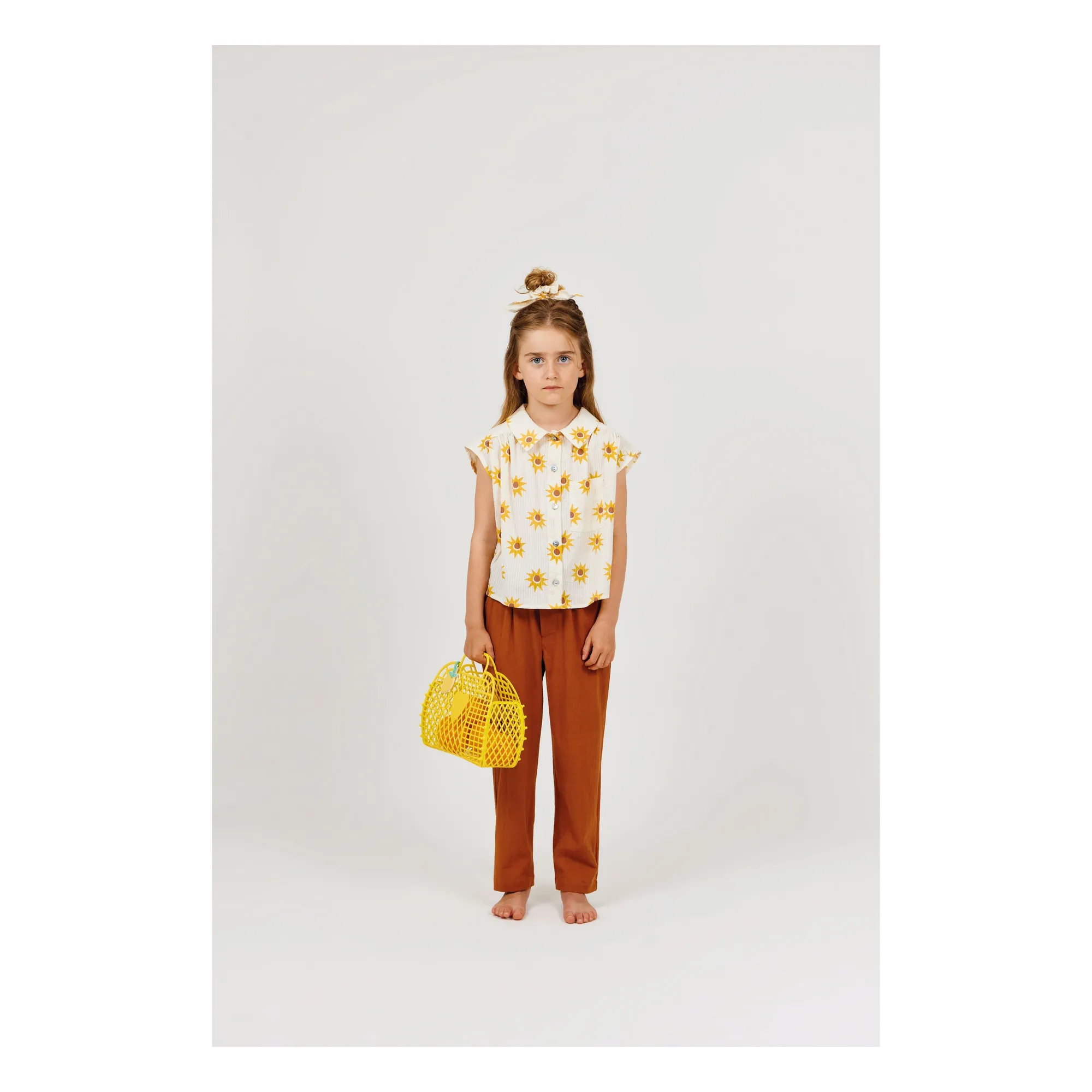 Chemise Soleils Seersucker | Ecru- Image produit n°1