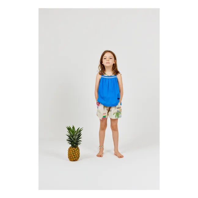 Short Toucan Popeline | Ecru
