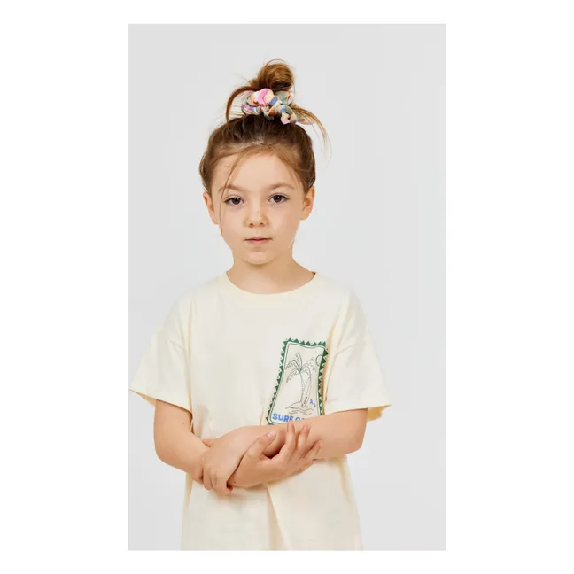 Vela de rayas Chouchou | Rosa