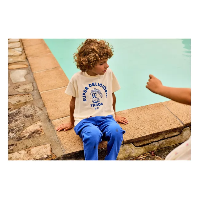 T-shirt Super Deliciosos Coton Bio | Ecru