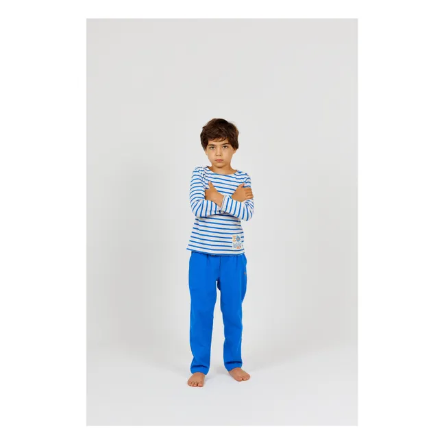 Pantalon Uni | Bleu azur
