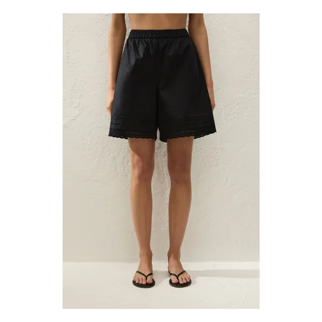 Filomena Cotton Shorts | White