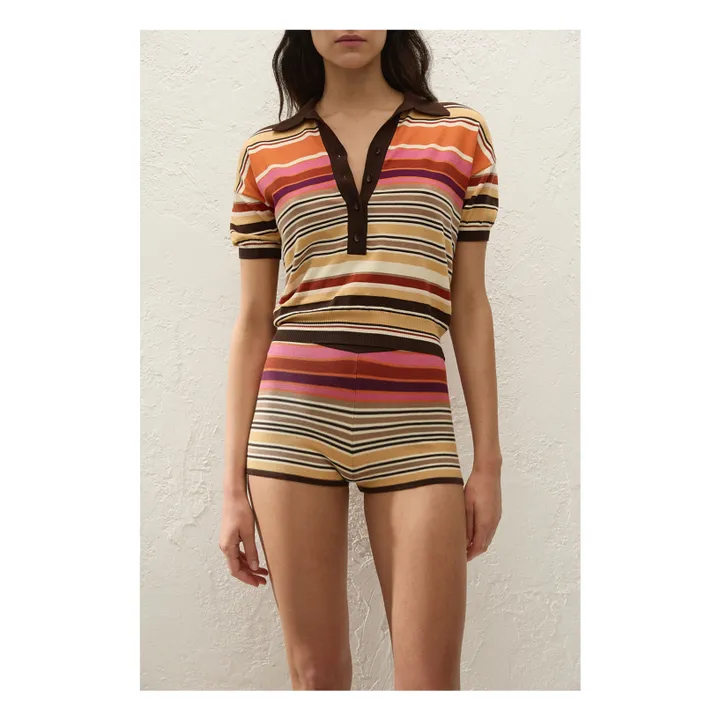 Polo Arena Rayas | Beige- Imagen del producto n°1