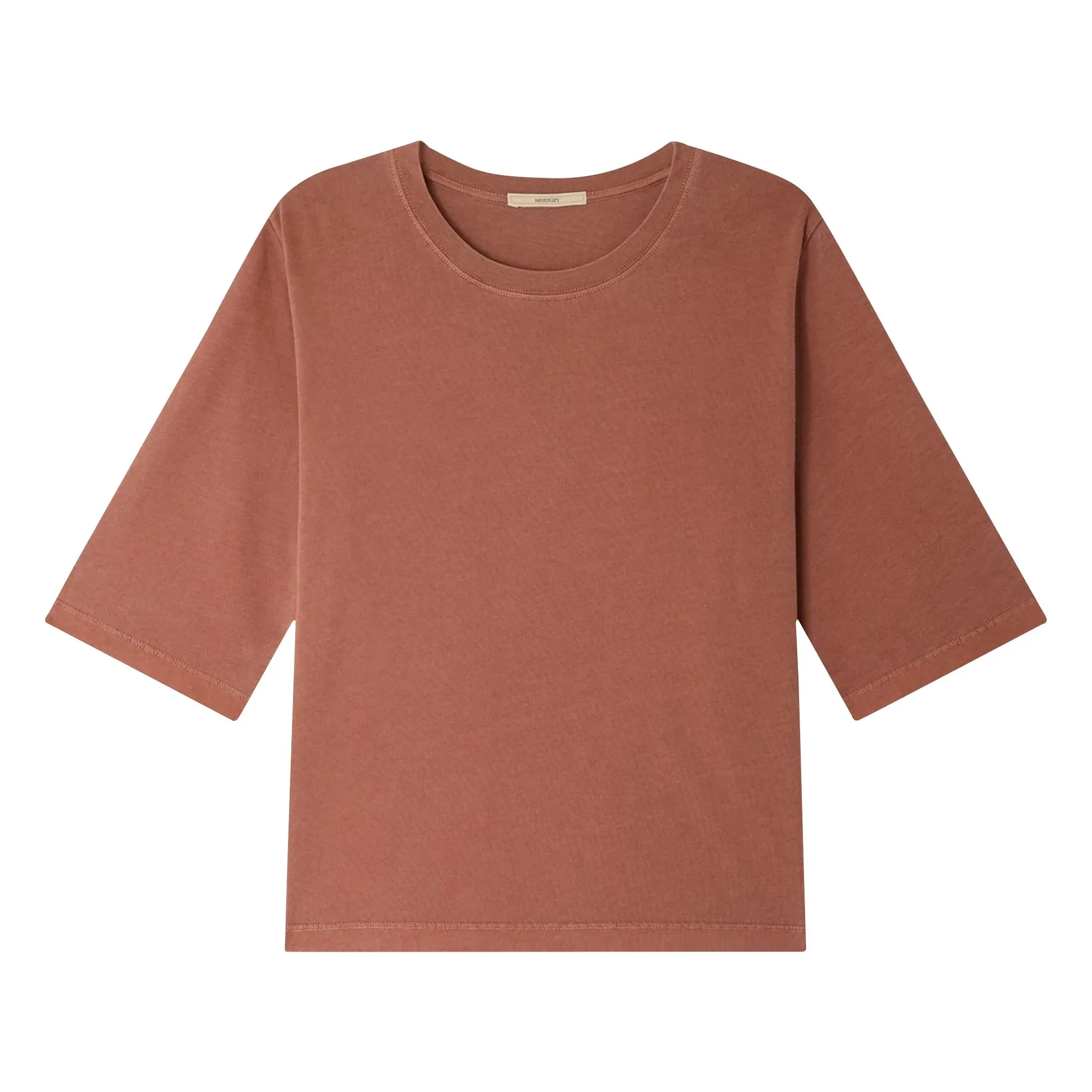 Sessùn Terracotta Sergio Cotton T-Shirt