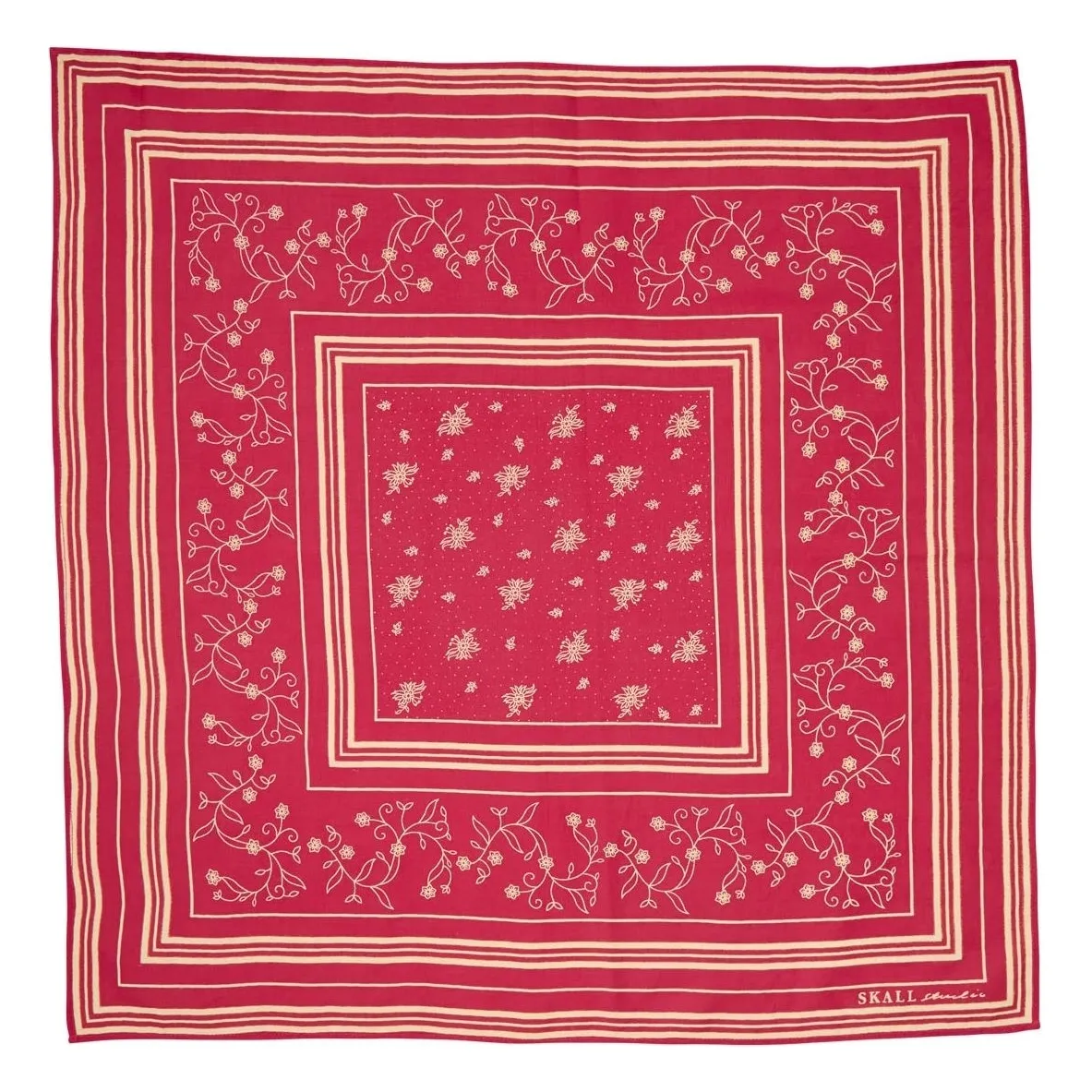 Skall Studio Red Classic Scarf