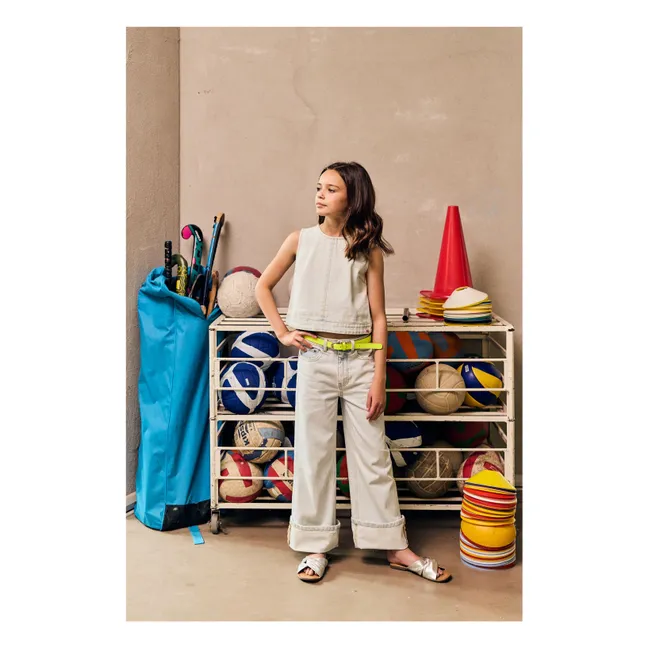 Jean Leyla | Azul descolorido