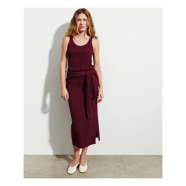 Cotton tank top | Coffee