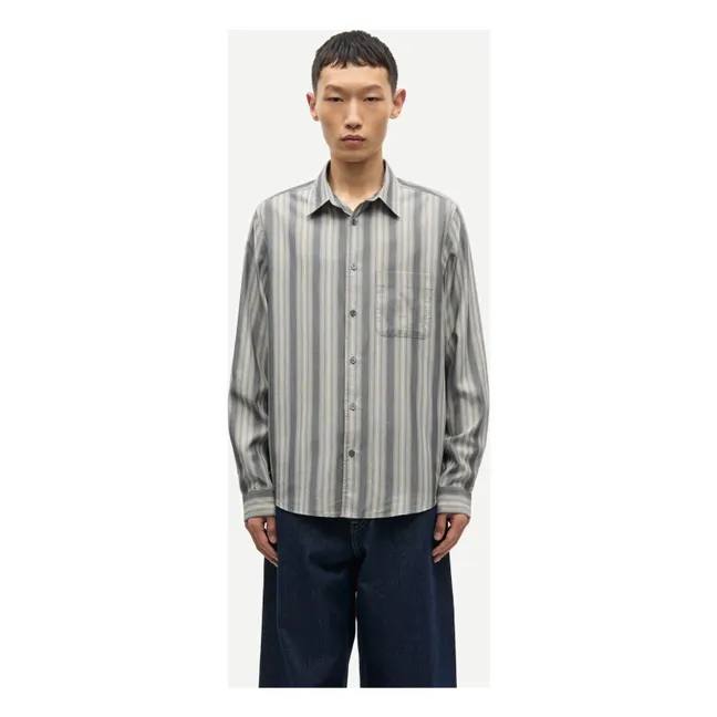 Sayan camisa | Gris verdoso