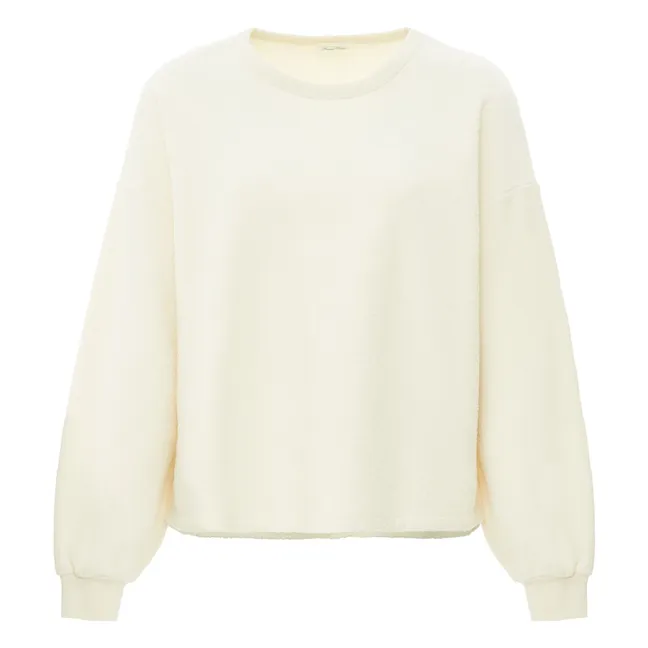 Sudadera de algodón orgánico Bobypark | Crudo