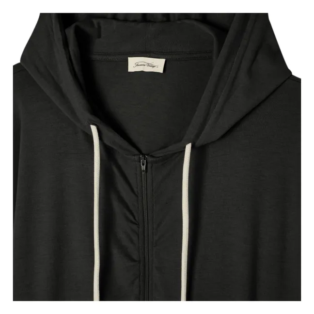 Sudadera con cremallera Ypawood | Carbón