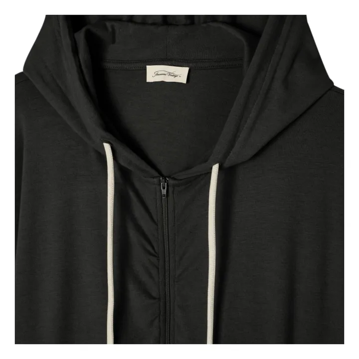 Sweat Zippé Ypawood | Carbone- Image produit n°4