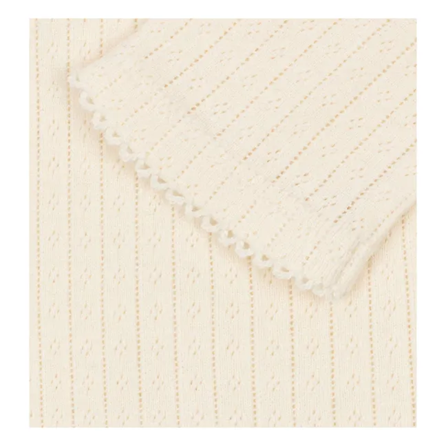 Body Côtelé Minnie Coton Bio | Ecru