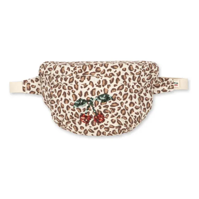 Sac Banane Sequins Léopard | Brun