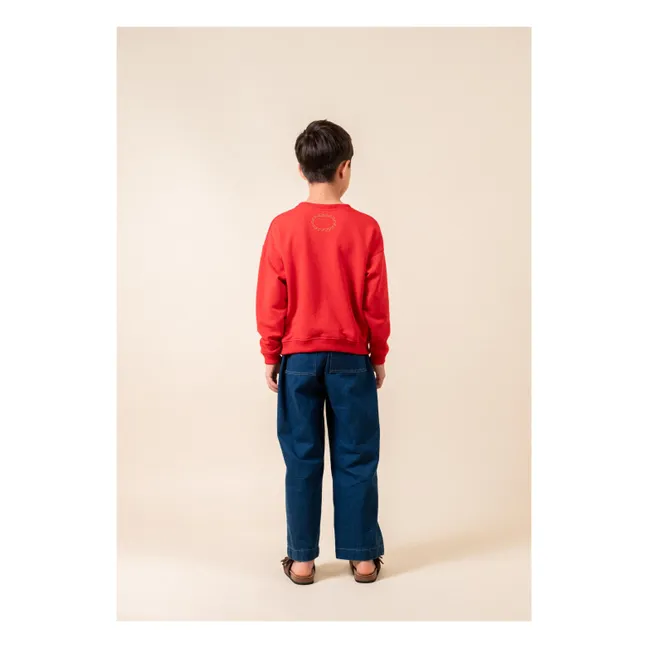 Sweat Chili Birinit Coton Bio | Rouge
