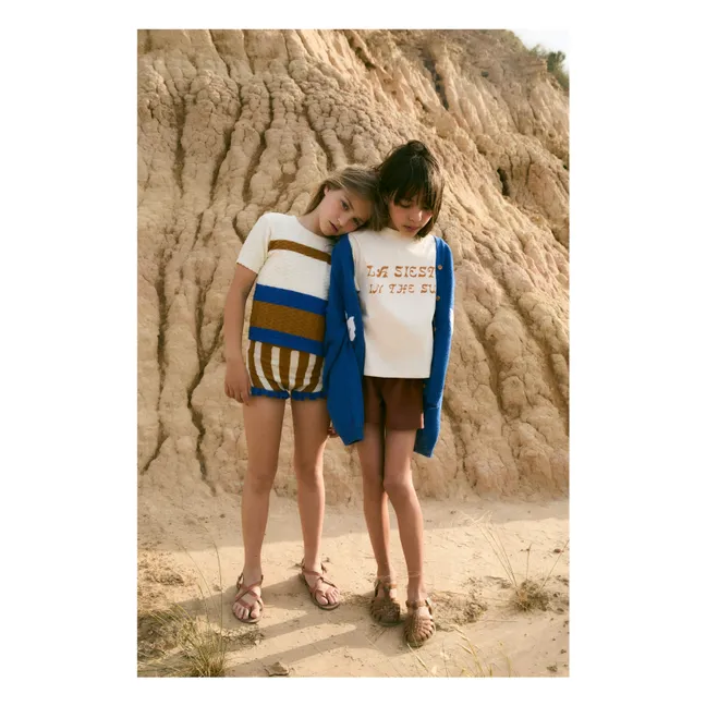 La Siesta organic cotton T-shirt | Ivory