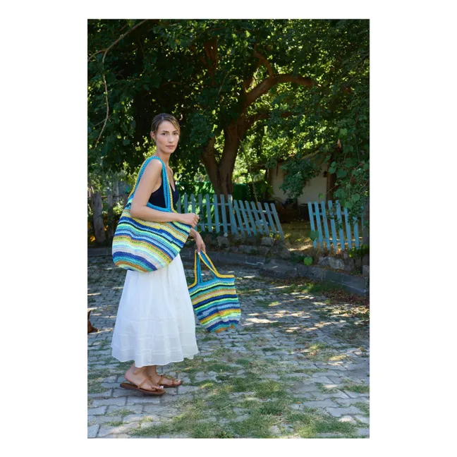 Bolso grande Feriha | Azul