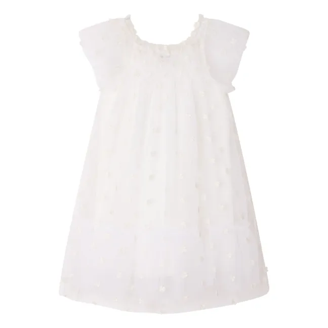 Lisabeth Vestido de tul | Blanco
