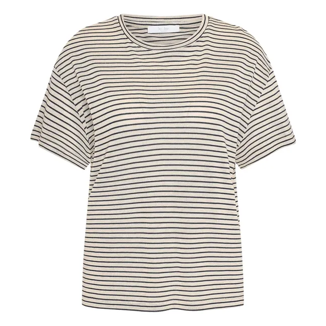 Mace Stripes T-shirt | Dark Blue