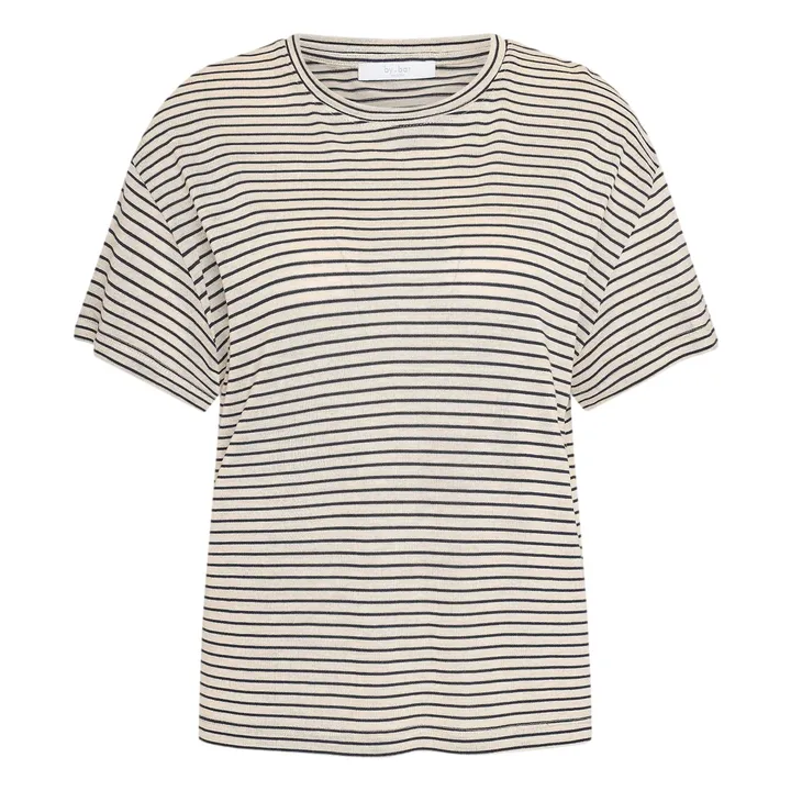 Camiseta Mace Stripes | Azul oscuro- Imagen del producto n°0