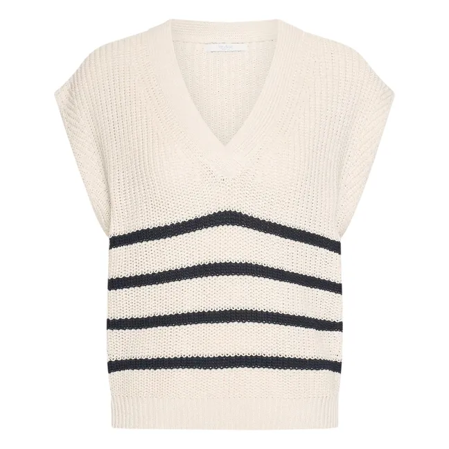 Lune Spencer sweater | White