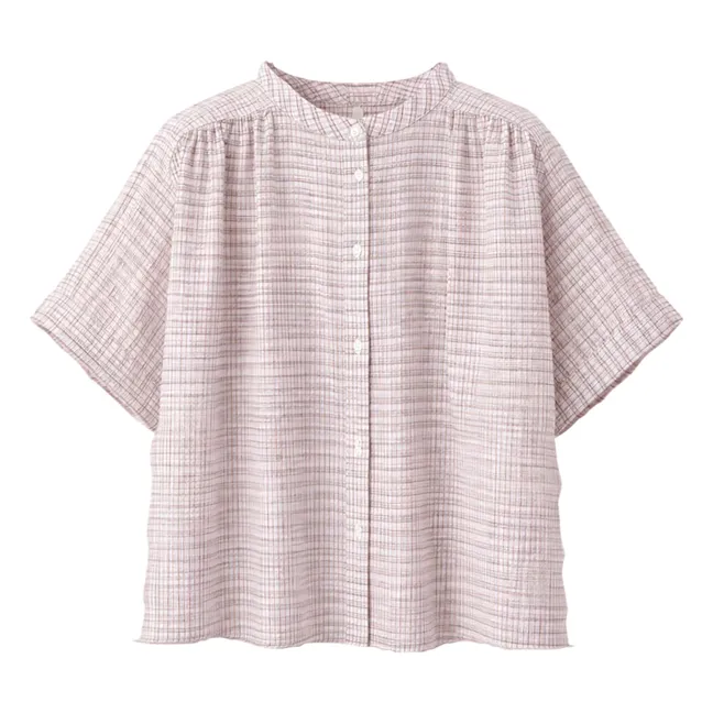Alex organic cotton blouse | Cream