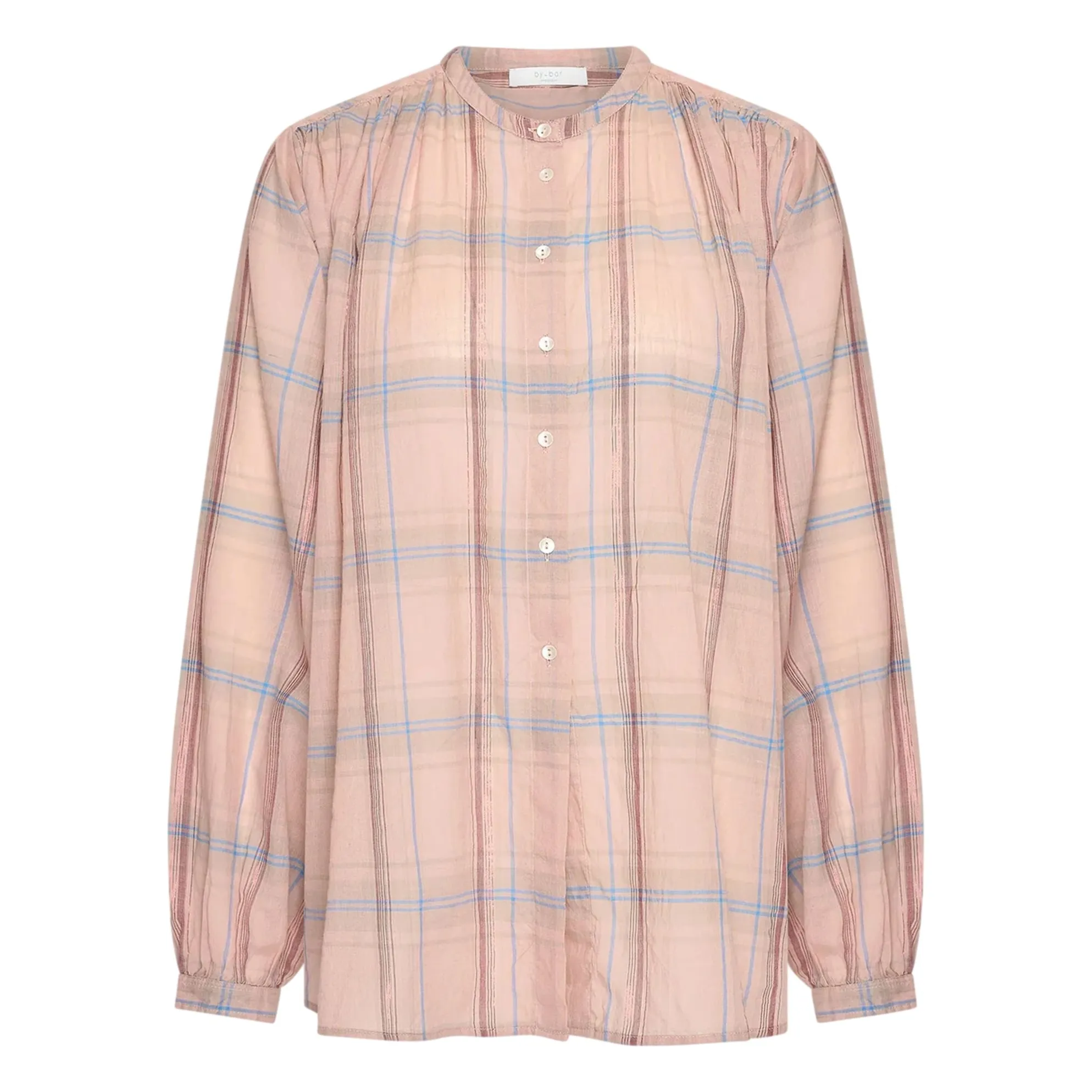 Blouse Nyka Coton Bio | Rose poudré- Image produit n°0