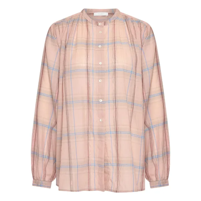 Nyka Organic Cotton Blouse | Powder pink